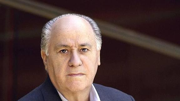 Amancio Ortega, el hombre más rico de España.