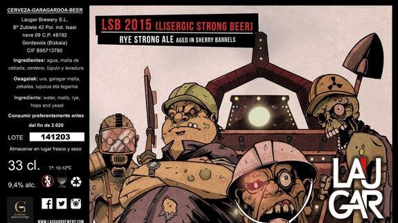 La nueva cerveza de Laugar