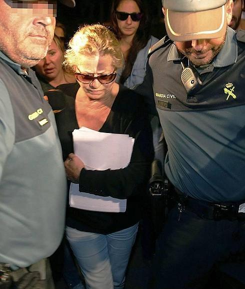 Zaldívar a su entrada a la prisiíon hace un año. 