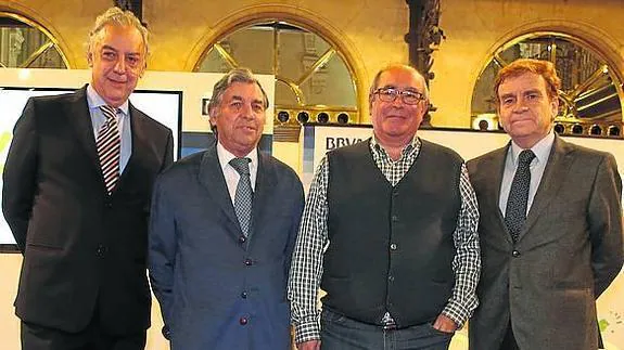Juan María Urcelay, Jorge Alonso-Allende, José Ramón Bustillo y Gabriel María Otalora. 