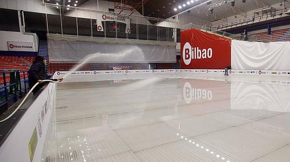 La pista de hielo de La Casilla.