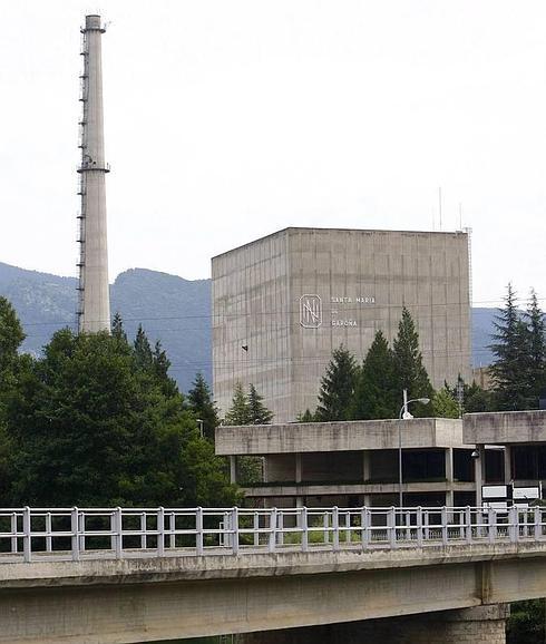 Imagen del interior de la vasija del reactor.
