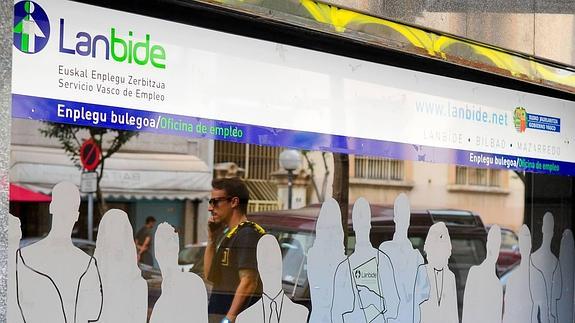 Imagen de una oficina de Lanbide.