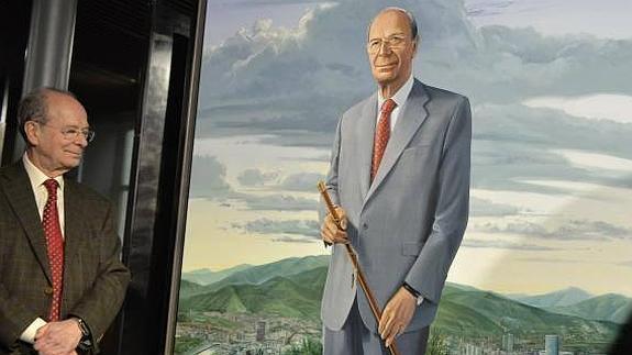 Areso contempla su retrato.