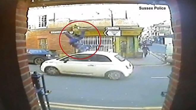 El accidente ocurrió a plena luz del día. 