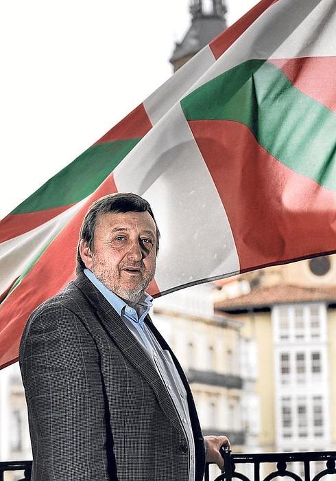 José Antonio Suso, en la sede del ABB en Vitoria. 