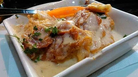 Pintxo del Tximiso Taberna.