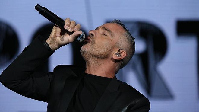 Eros Ramazzotti, en el escenario del BEC.