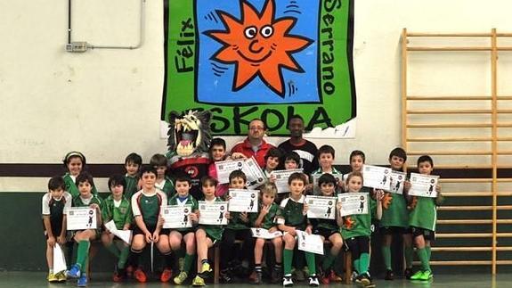 Felix Serrano eskolak abian jarri du ekimena.