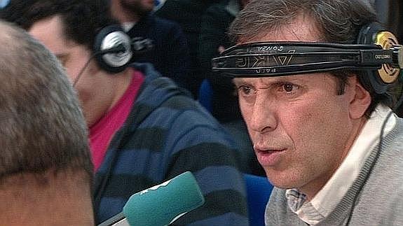El periodista deportivo Paco González.