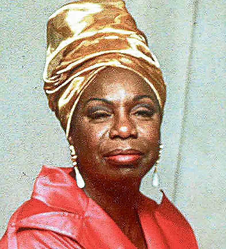 Nina Simone en 1993. 