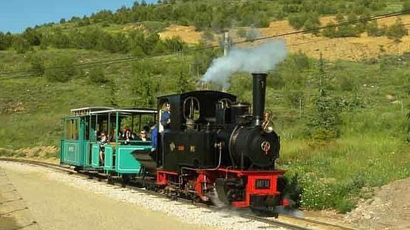 Tren minero de Utrillas (Teruel).