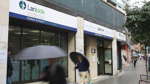 Una oficina de Lanbide.