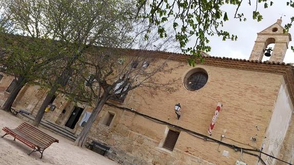 Caserón que cobija al grotesco ecce homo de Borja.
