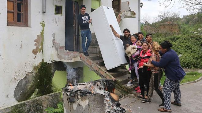 El desalojo del inmueble se desarrolló de manera pacífica.