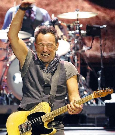 El Jefe, en plena actuación este sábado en Barcelona. 