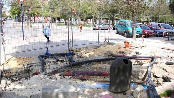 La adjudicataria de la obra de San Martin terminará las canalizaciones en el barrio