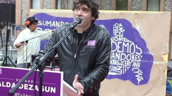 Fernado Iglesias será el número dos de Unidos Podemos, en Álava 