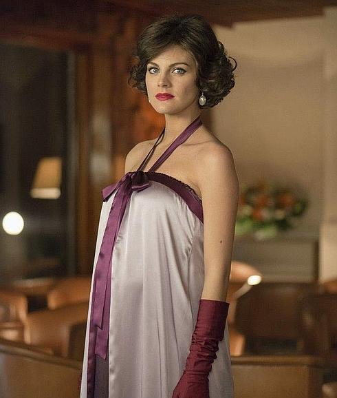 Amaia Salamanca rodó la serie ‘Velvet’ embarazada.