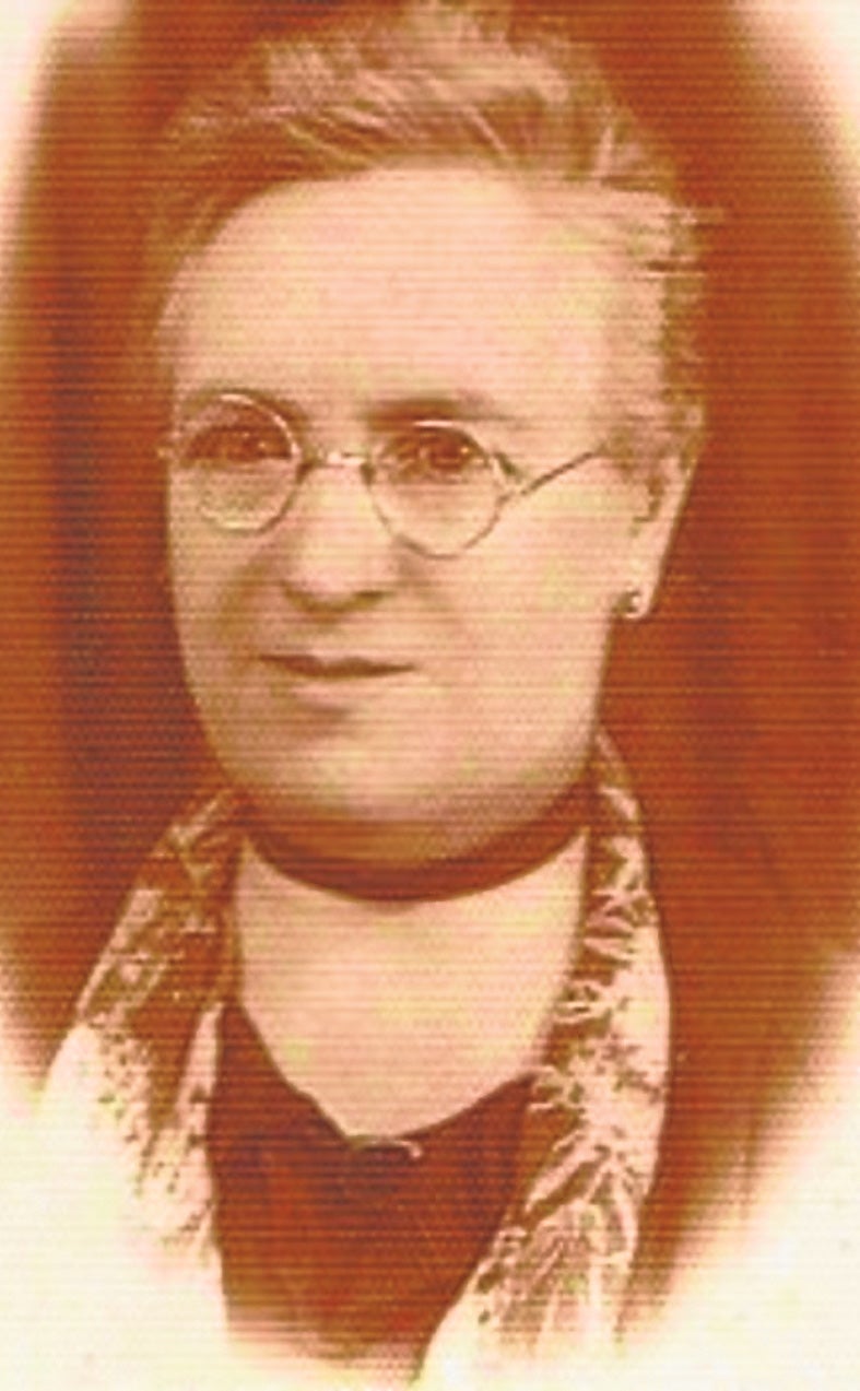 María Unzueta, la primera mujer puntista.