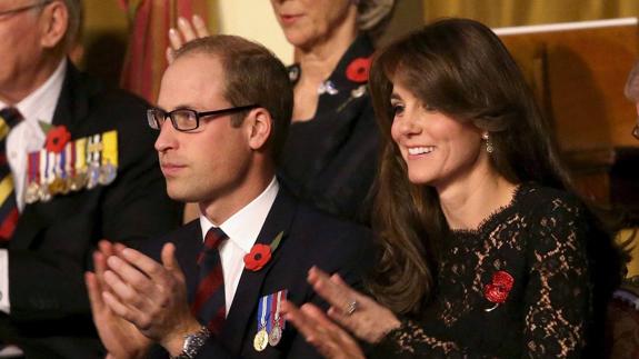 Los duques de Cambridge.