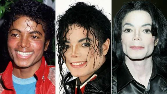 Michael Jackson mostró una especial obsesión por eliminar sus rastros negros en un proceso de 'blanqueamiento'.