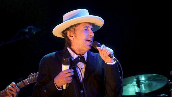 El músico Bob Dylan, en uno de sus conciertos.