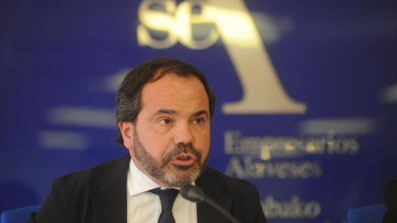 Pascal Gómez, presidente de SEA Empresarios alaveses