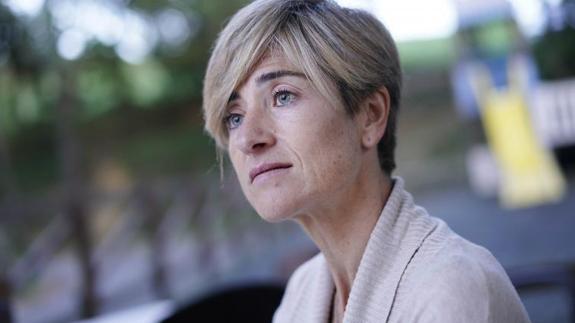 Pili Zabala, presidenta del grupo parlamentario de Elkarrekin Podemos