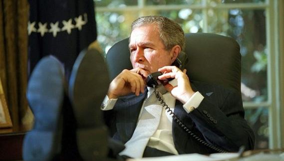 George W Bush. 43º presidente de Estados Unidos (de 2001 a 2009).
