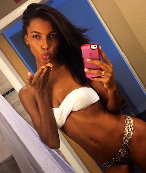 Jasmine Tookes, un 'ángel' de Victoria's Secret.