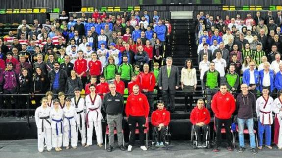 Homenaje de Bilbao a sus deportistas