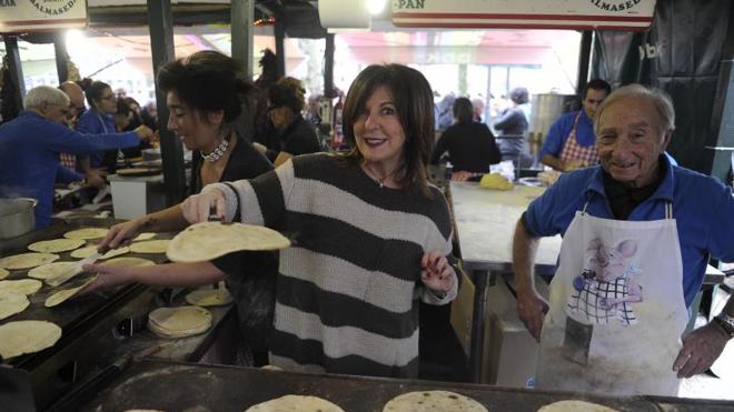 Talo a 5 euros y a 9 la botella de txakoli