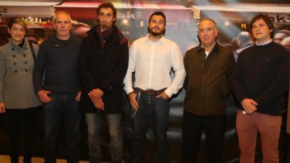 Nekane López, Patxi Baskaran, Iker Villasana, Igor Merino, José Domingo Txabarri y Arkaitz Larrazabal.