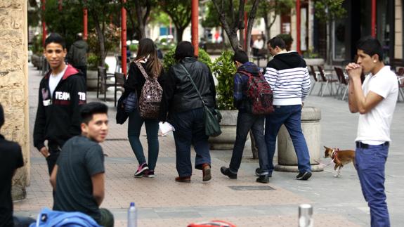 La presencia de foráneos en las calles de la ciudad se ha reducido en un pequeño porcentaje en los últimos años.