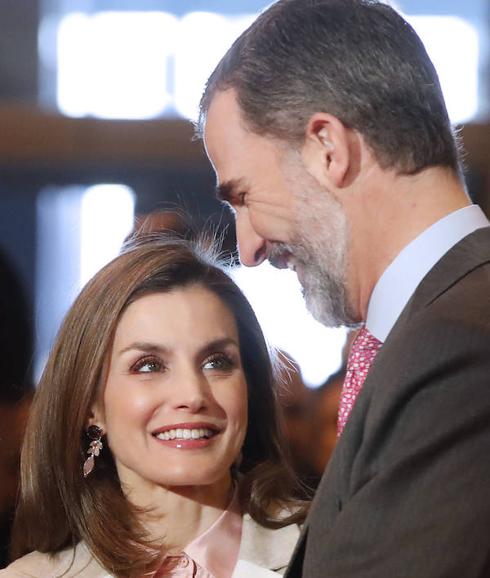 Los Reyes Felipe y Letizia.
