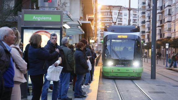 El tranvía circulará cada 45 minutos.