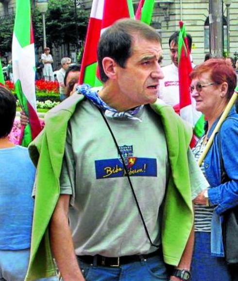 Josu Ternera, durante un acto en Bilbao.