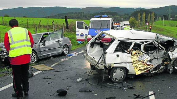 El proyecto pretende reducir la siniestralidad que soporta la carretera de Saratxo.