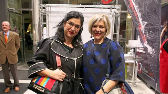 Maite Martín y Eva Corcuera. 