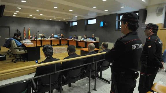 Imagen del juicio celebrado hoy en Bilbao.