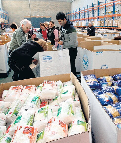 Los Bancos de Alimentos de los tres territorios han paliado las necesidades de miles de familias. 