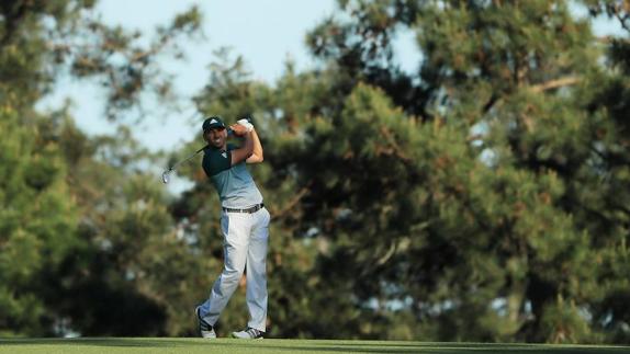 El golfista Sergio García. 