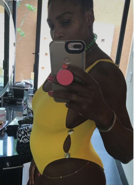 La foto de Serena Williams.