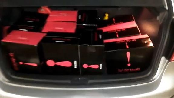 El vídeo del coche oficial en el que vendía vino el mando de la Ertzaintza
