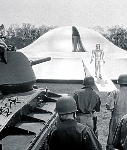 Escena de 'Ultimátum a la Tierra' (1951), de Robert Wise.