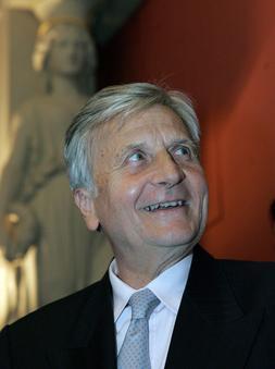 Jean Claude Trichet, presidente del BCE. / AFP