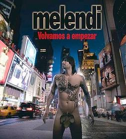 La impactante portada del nuevo disco. /Web oficial de Melendi