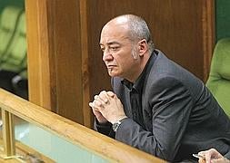 El diputado general de Gipuzkoa, Martin Garitano, se posiciona en contra de los recortes. /Blanca Castillo