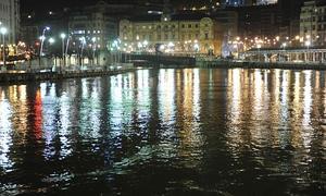 La ría, a primera hora de esta mañana./ Fernando Gómez